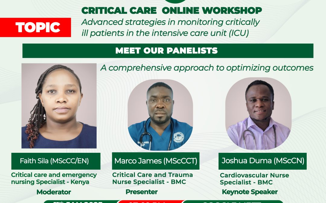 CRITICAL CARE ONLINE SESSION